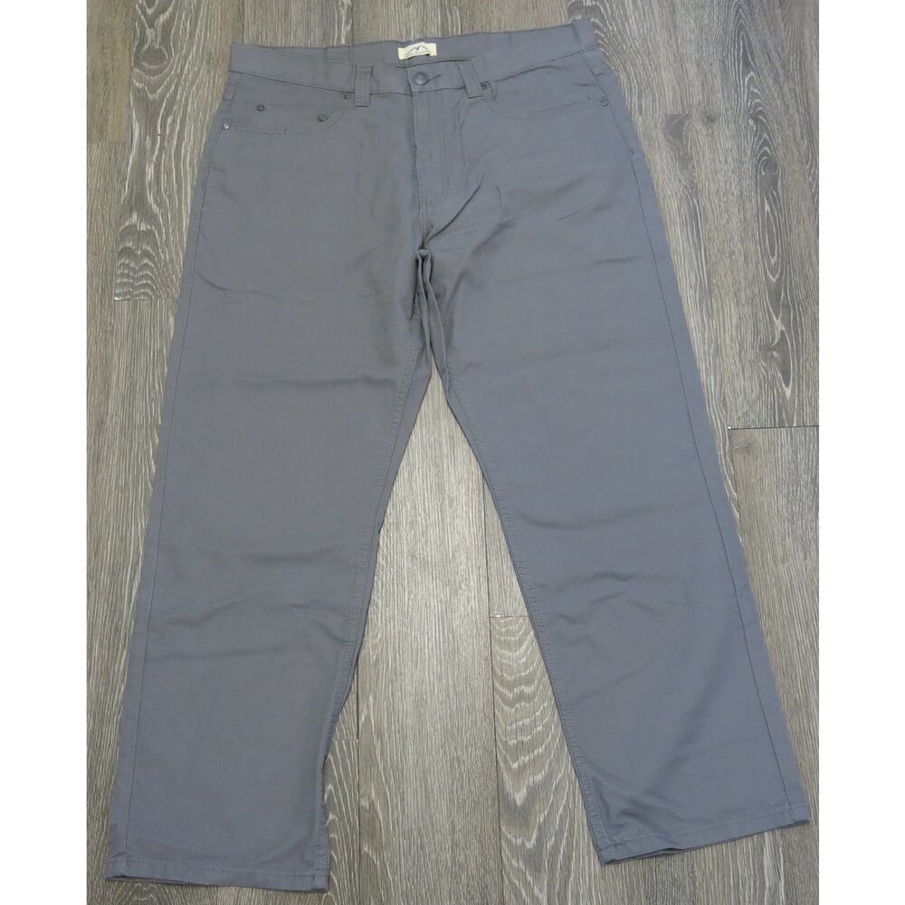 BLUE MOUNTAIN *NWT* Canvas Work Uniform Pants Size 38x30 Men's Relaxed Fit Gray